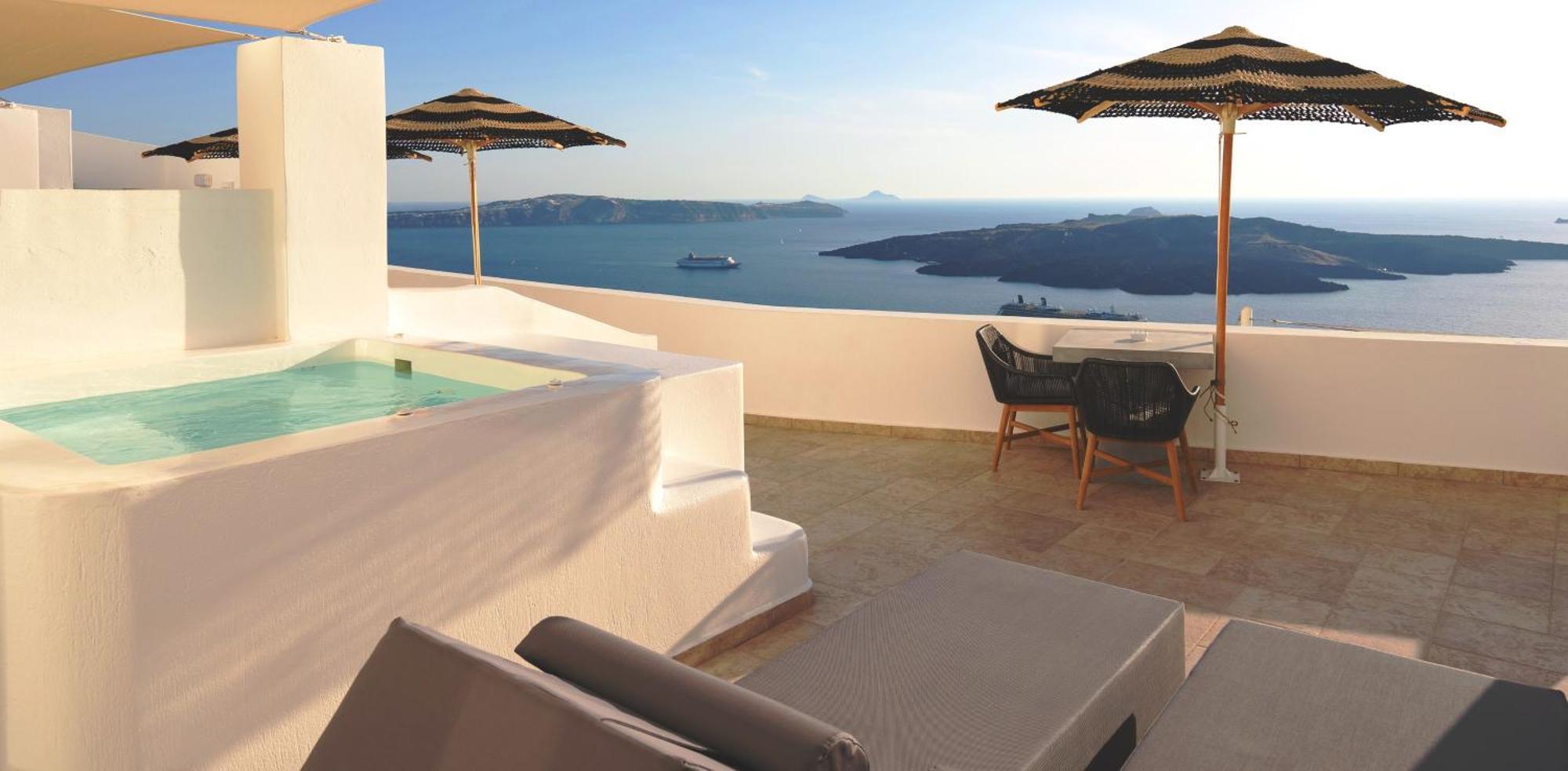 Asha Luxury Suites Fira  Exterior foto